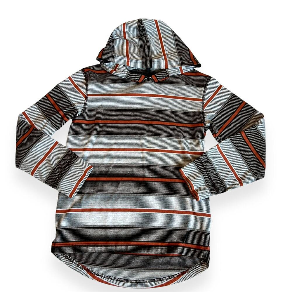 First Wave Striped Hooded Tee